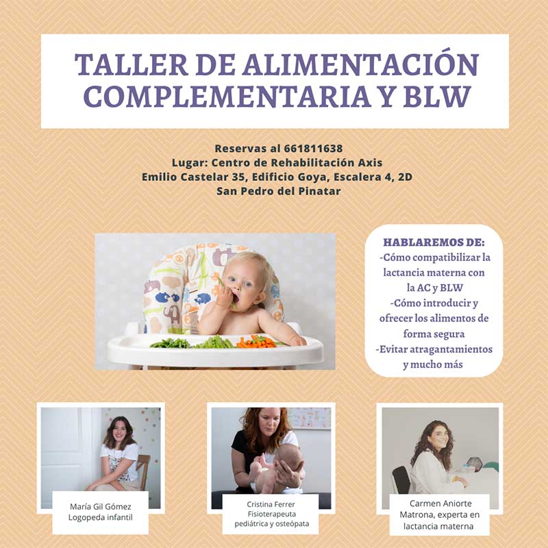 taller de alimentación complementaria y blw