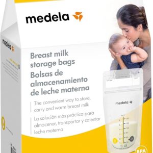 Medela pack de bolsas de almacenamiento de leche materna de 180 ml