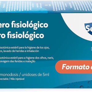 Senti2, Suero fisiológico - 60 monodosis